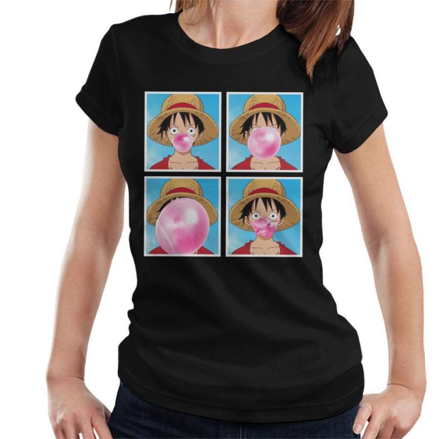 Monkey D Luffy Bubblegum One Piece Women’s T-Shirt