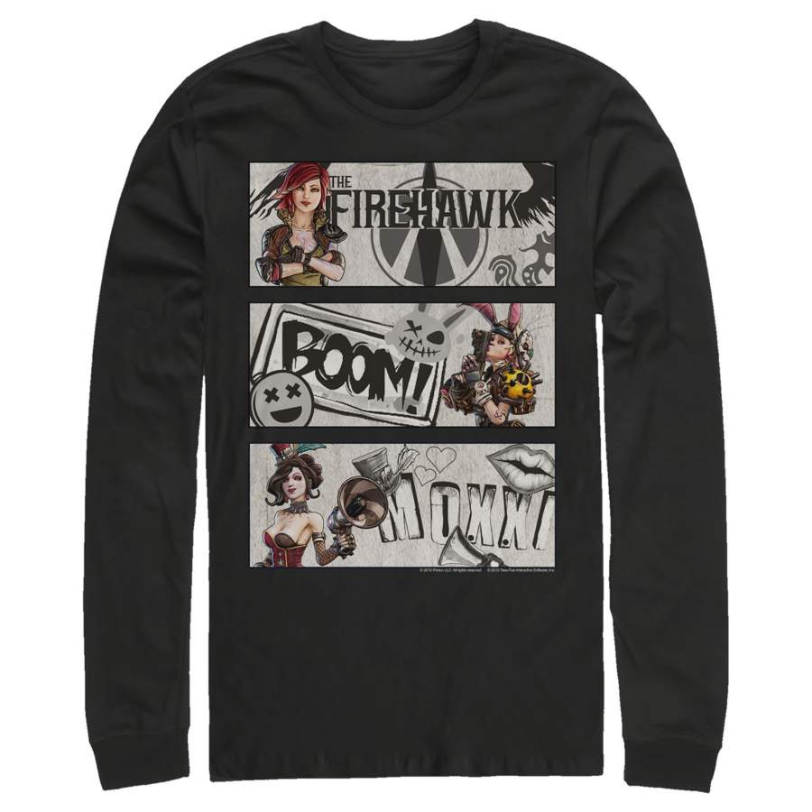 Borderlands 3 Men’s Unstoppable Women  Long Sleeve Shirt