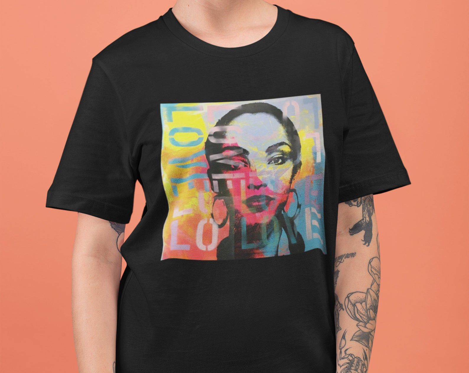 Sade Adu Shirt Sade Adu Vintage 90’S Hip Hop Rap Tour Sade Vintage Unisex Tee T-Shirt Bg156