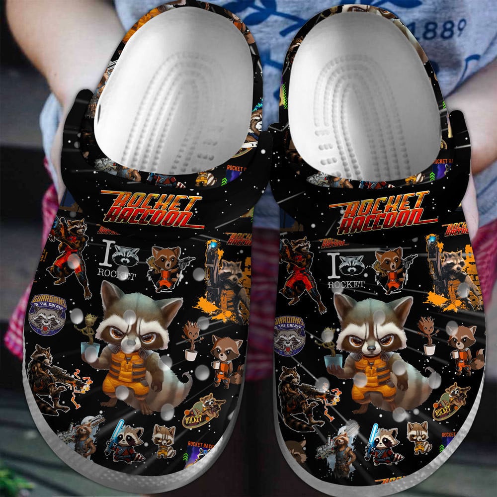 Rocket Raccoon Movie Crocss Clogs For Men Women And Kid Tp175934181