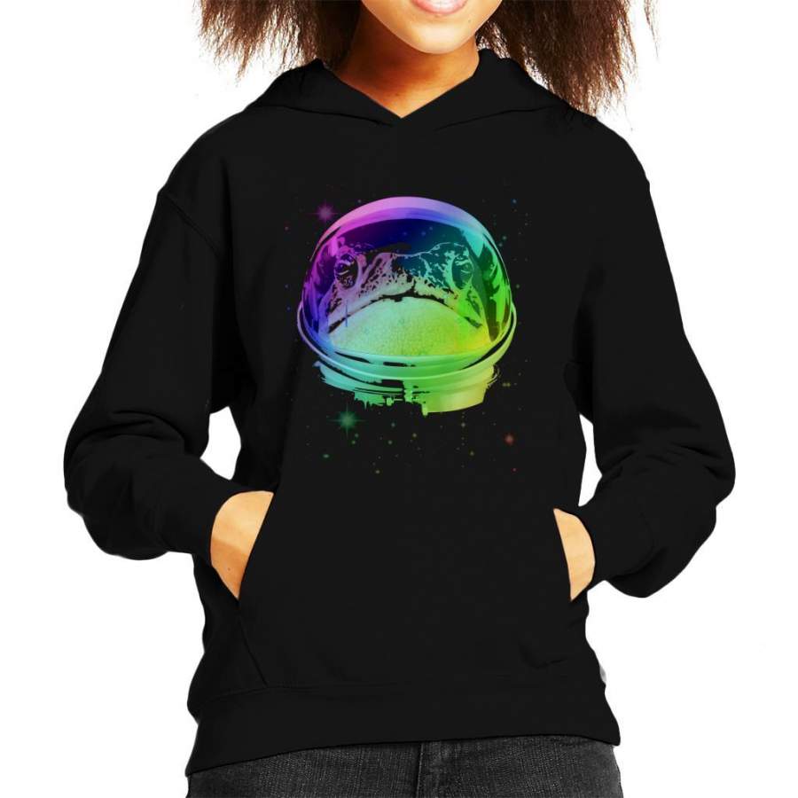 Space Frog Kid’s Hooded Sweatshirt