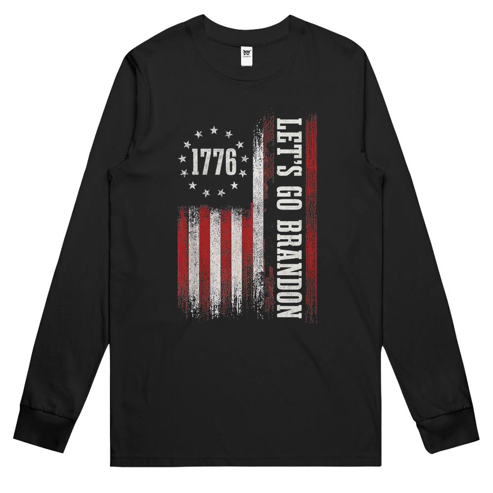 Let’S Go Brandon Usa Flag Long Sleeve T Shirts