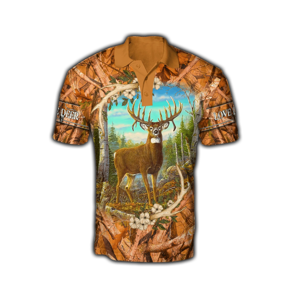 Deer Shirts For Guys – A Beautiful Summer With Deer Polo Shirt ...