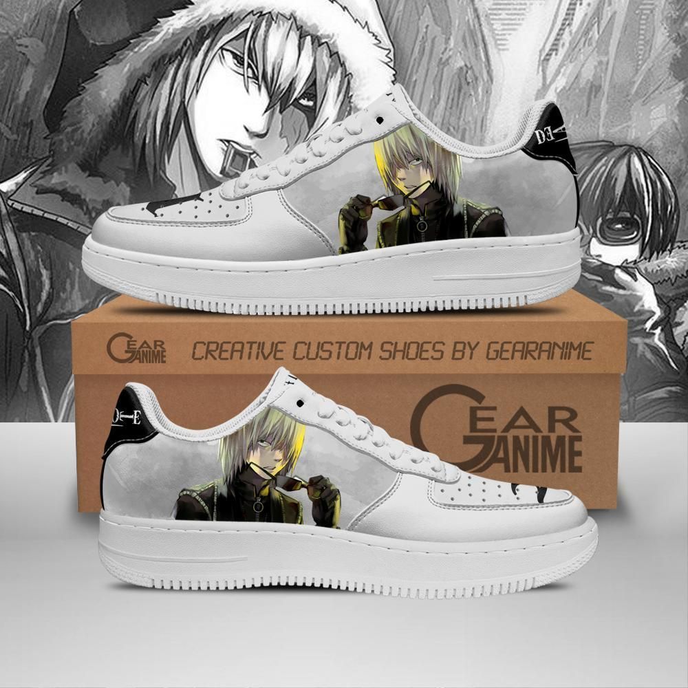 Death Note Mello Air Force Shoes Sneakers Custom Anime