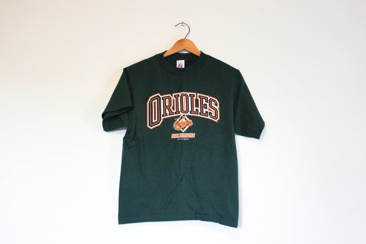 Vintage Green Baltimore Orioles Baseball Shirt