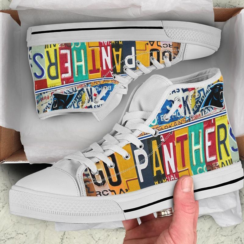 Stocktee Carolina Panthers Limited Edition Men’S And Women’S High Top Canvas Shoes All Us Size