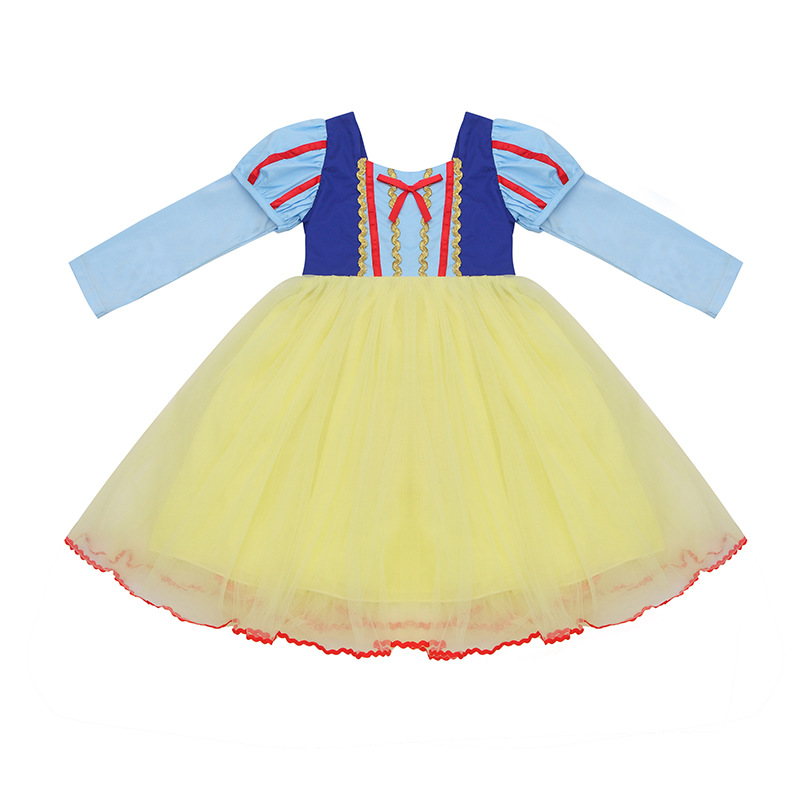 VOGUEON Children Girl Snow White Dress for Girls Prom Princess Dress Kids Baby Gift Intant Party Clothes Fancy Teenager Clothing alx