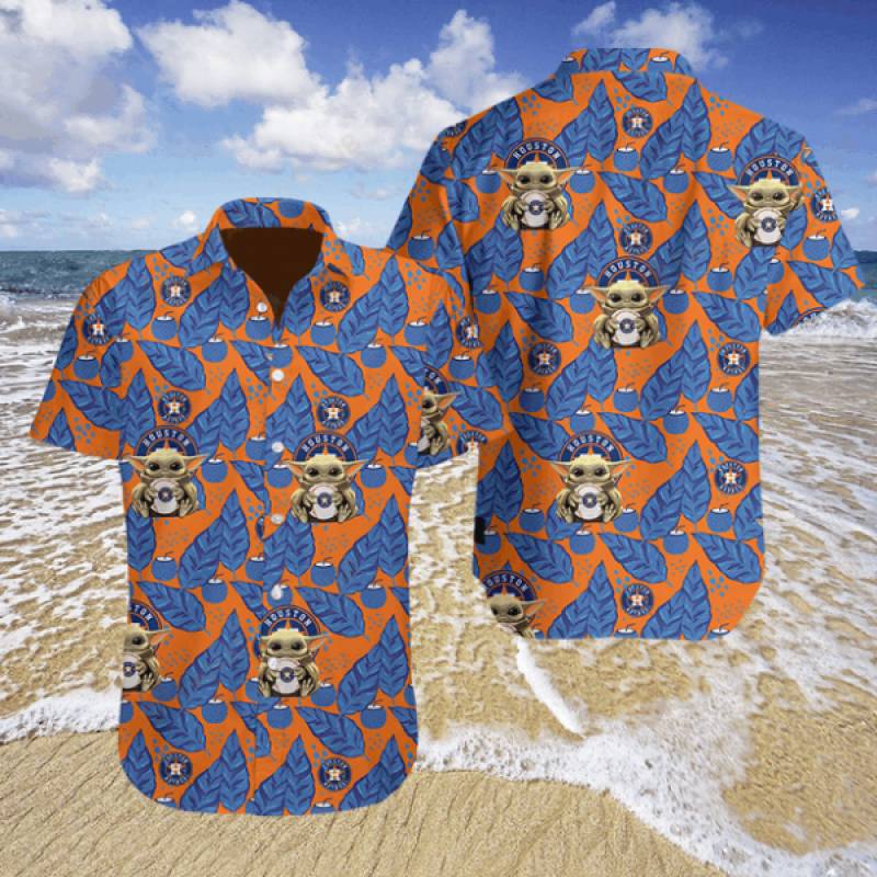 Houston Astros Hawaii 3D Shirt With Shorts HTAT3D03180620