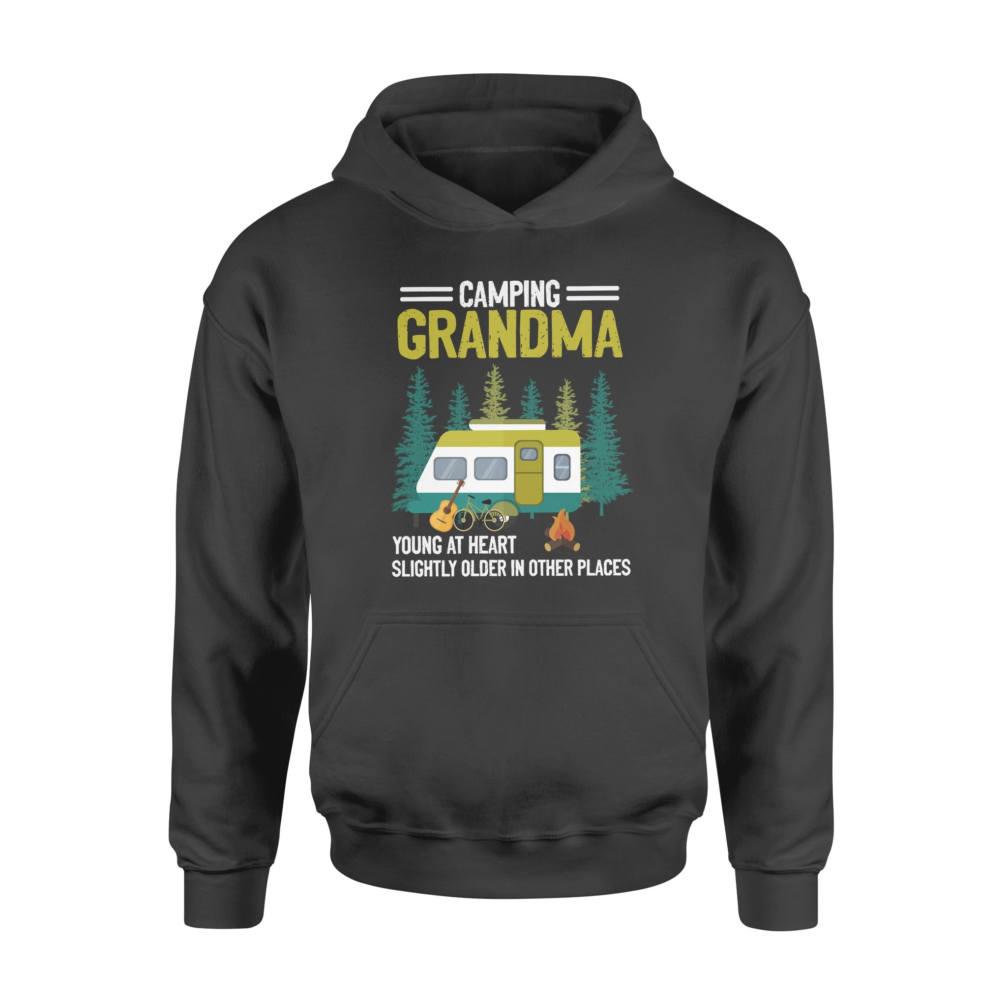 Camping Grandma Young At Heart Slightly Older In Other Places – Standard Hoodie