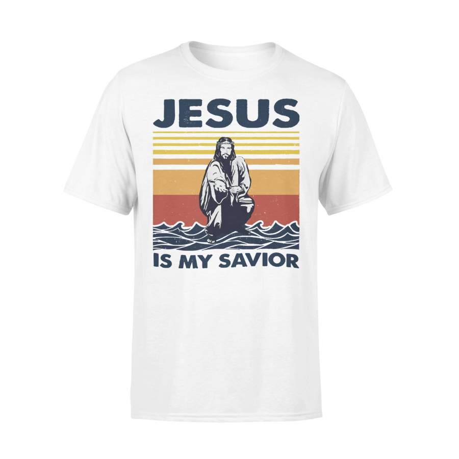 Jesus Is My Savior Vintage Retro T-shirt