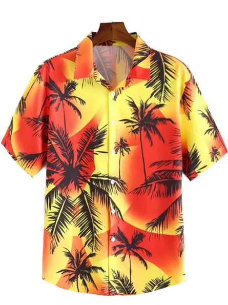 Short Sleeve Authentic Hawaii Shirts For Men Ha20269