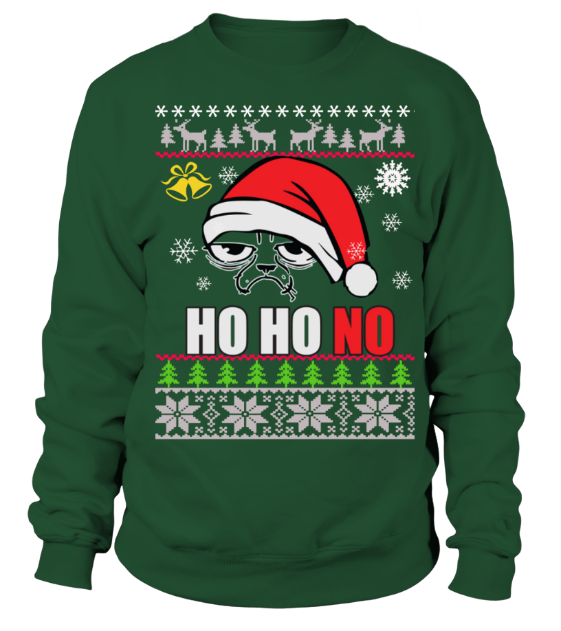 Ugly Christmas Sweater – Ho No Christmas T Shirts C-Owes6