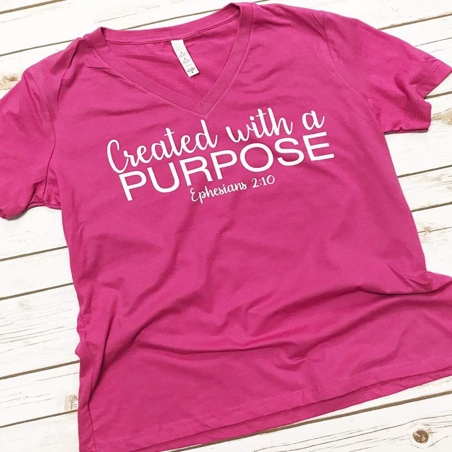 Created with a Purpose Relax Fit V-Neck