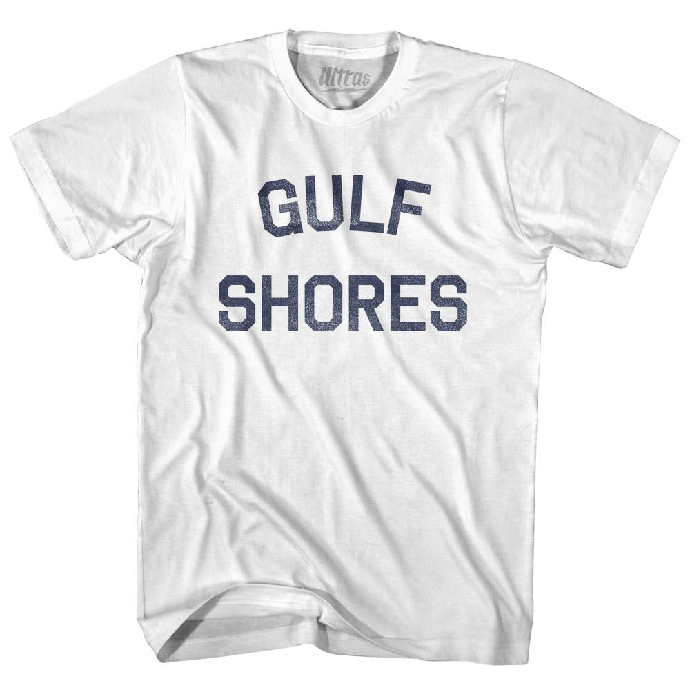 Alabama Gulf Shores Womens Cotton Junior Cut Vintage T-shirt