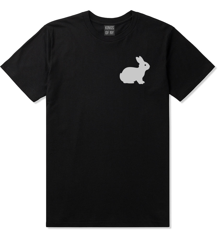 Bunny Rabbit Easter Chest Mens T-Shirt