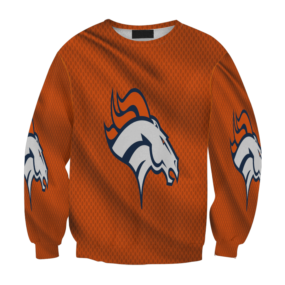 Denver Broncos Emblem V8 Gift For Fan 3D Full Printing Sweatshirt