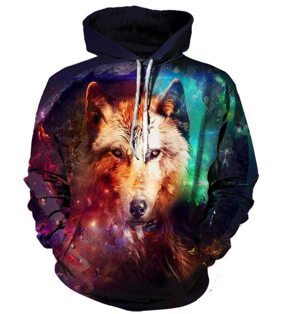 Wolf Animal Hoodies – Pullover Colorful Hoodie4