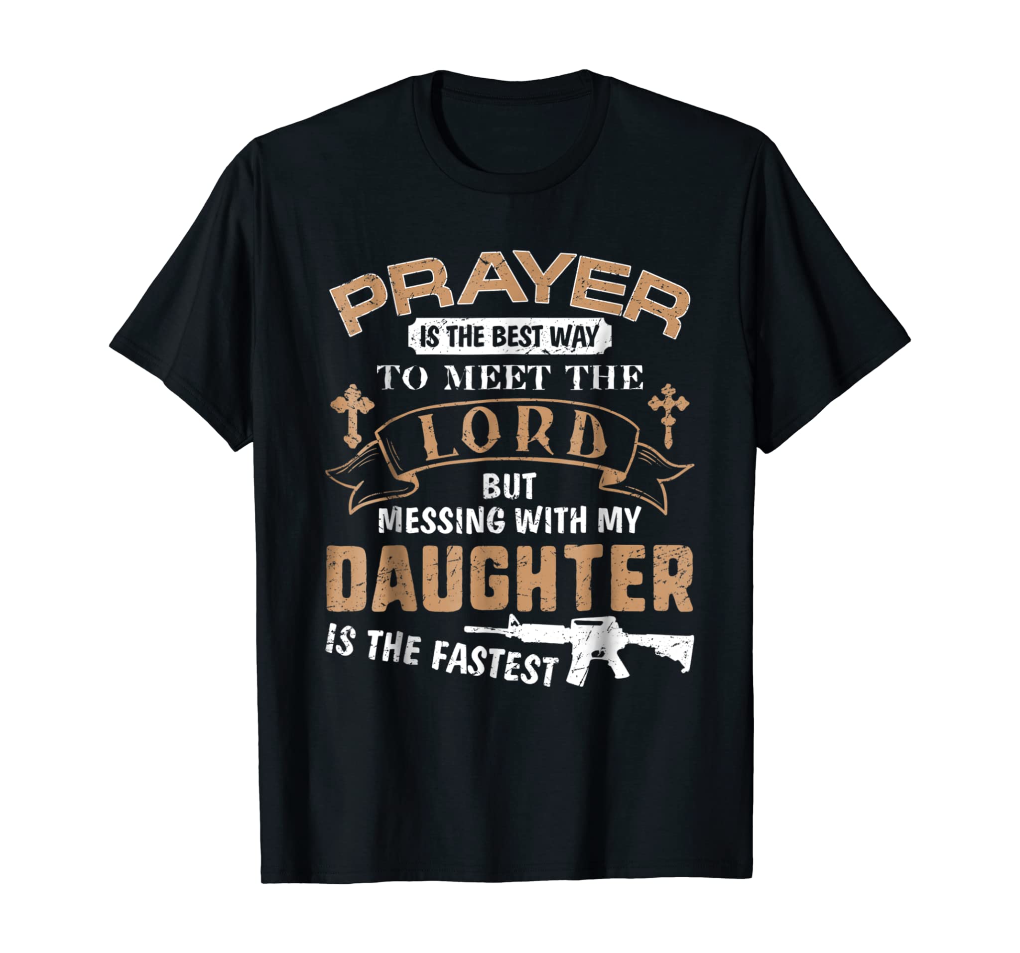 Father Proud Daddy Tee If You Mess My Daughter Gift T Shirts