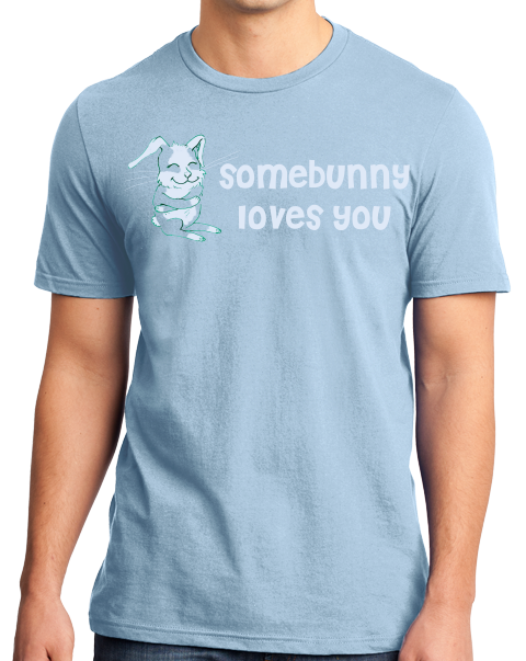 Somebunny Loves You – Cute Bunny Rabbit Owner Lover Fan Gift T-Shirt