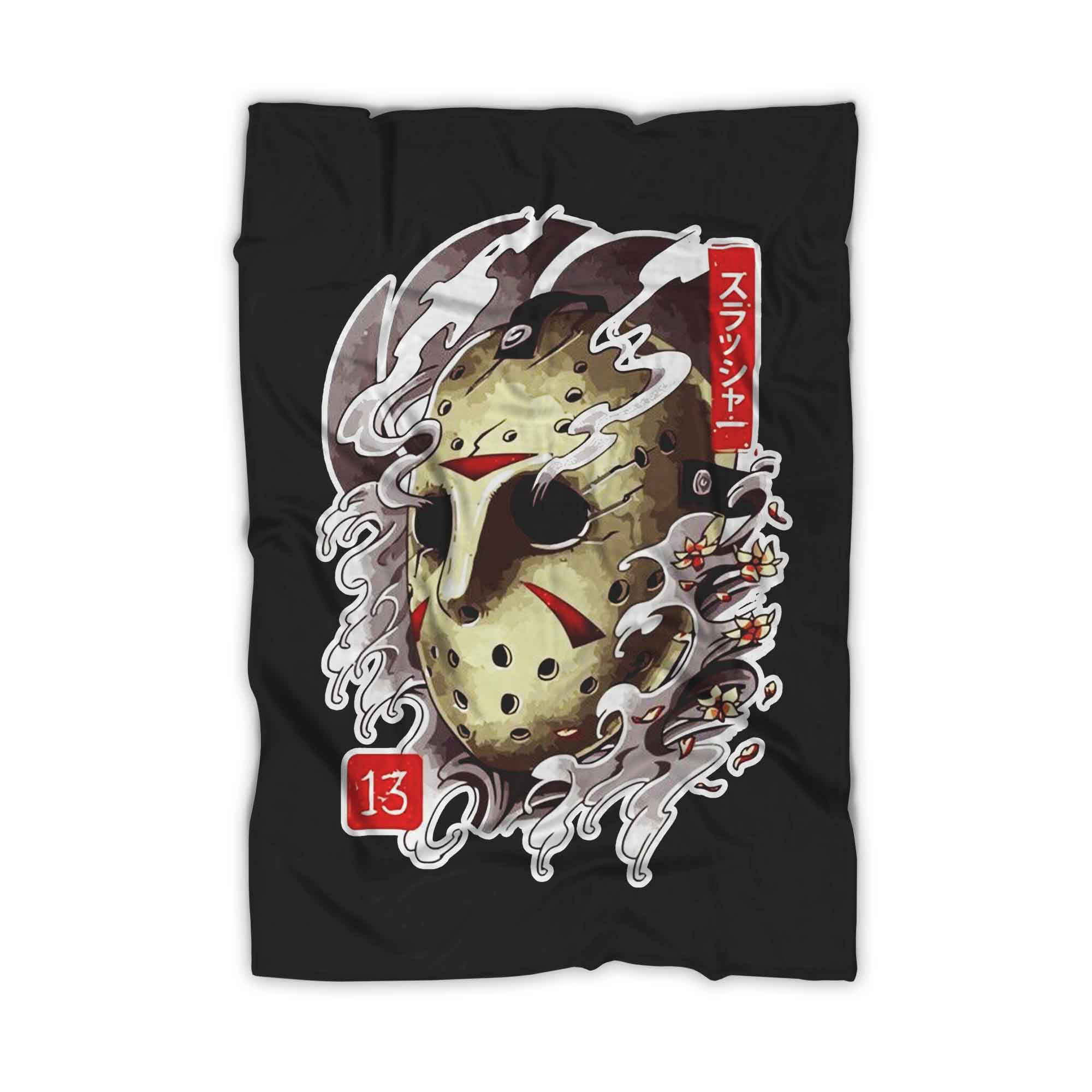 Jason Voorhees Friday The 13Th Japan Style Halloween Blanket