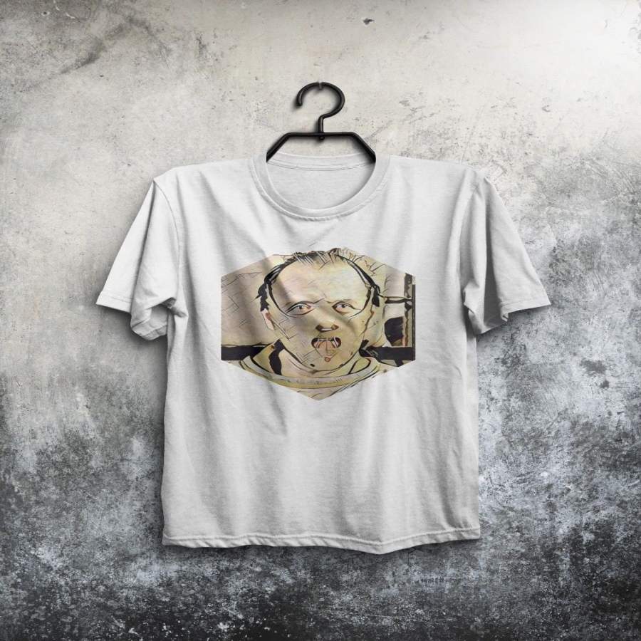 Silence Of The Lambs T-Shirt Hannibal Lecter Shirt Anthony Hopkins Tshirt