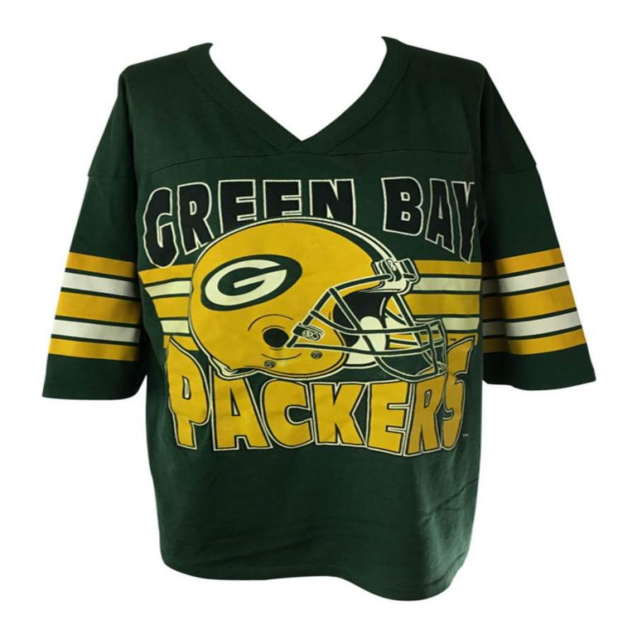 Vintage Green Bay Packers Cotton Sport Tshirt T0048