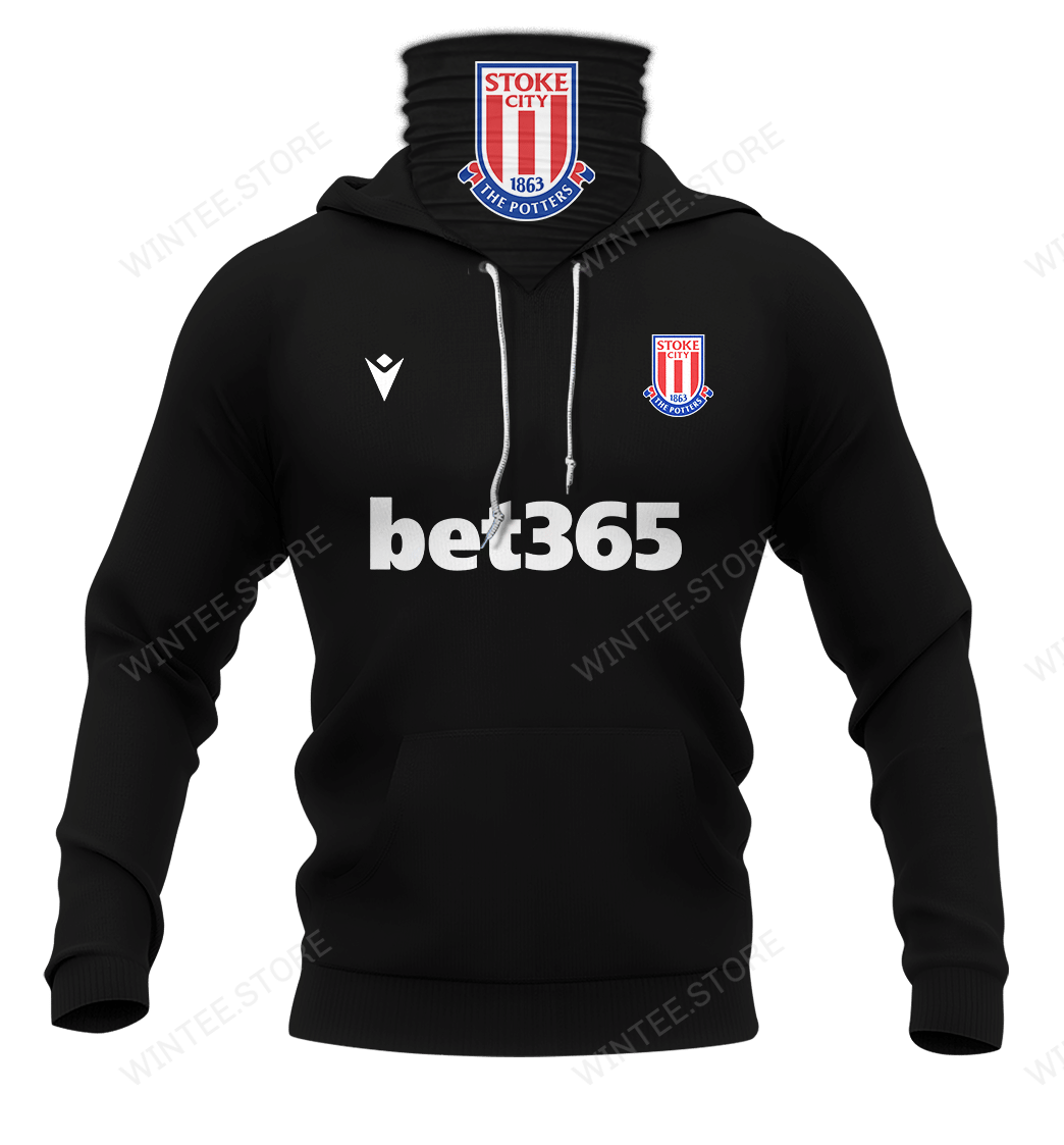 25StokeCity003 |HoodieMask| CUSTOMIZE YOUR NAME & NUMBER