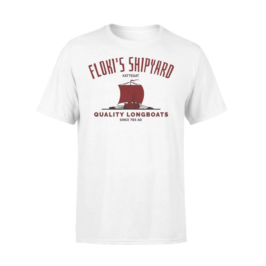 Floki’s Shipyard Kattegat Quality Longboats Since 793 Ad T-shirt