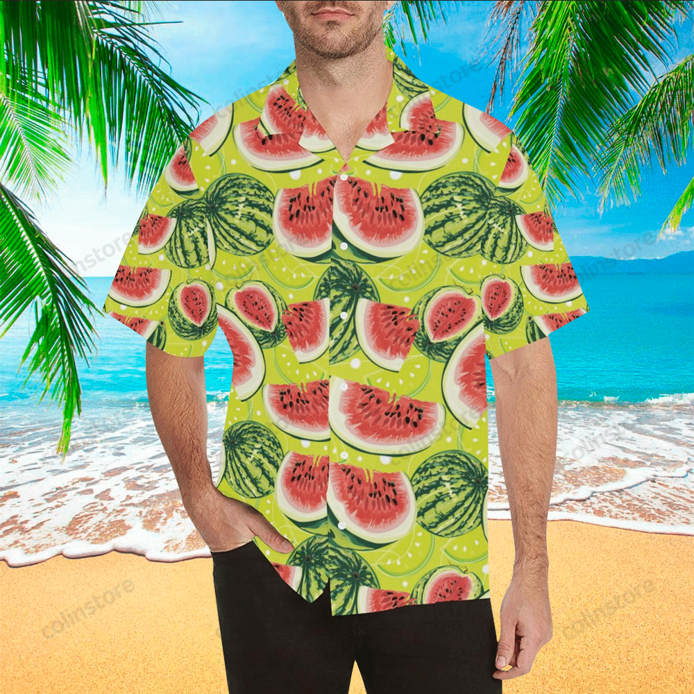 Watermelon Hawaii Lover Shirt Aloha Ha24931