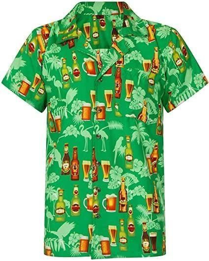 Beer With Brothers Saint Patrick’S Day Aloha Hawaiian Shirt Colorful Short Sleeve Summer Beach Casual Shirt For Men And Women