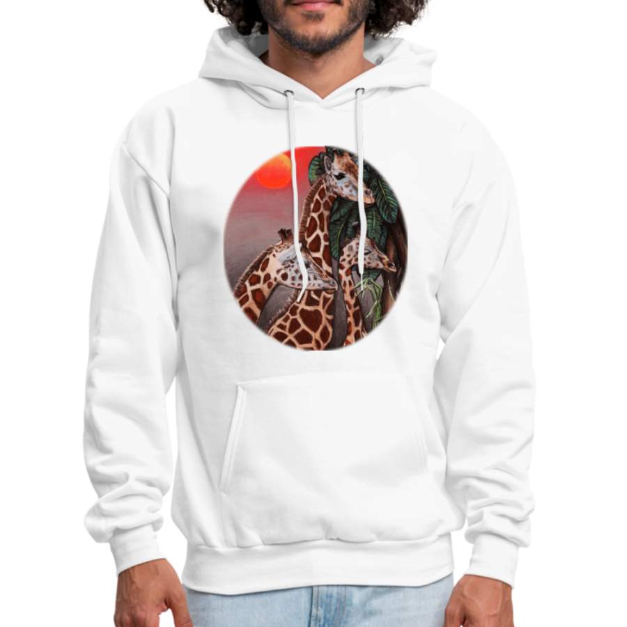 Giraffe Herd Men’s Hoodie