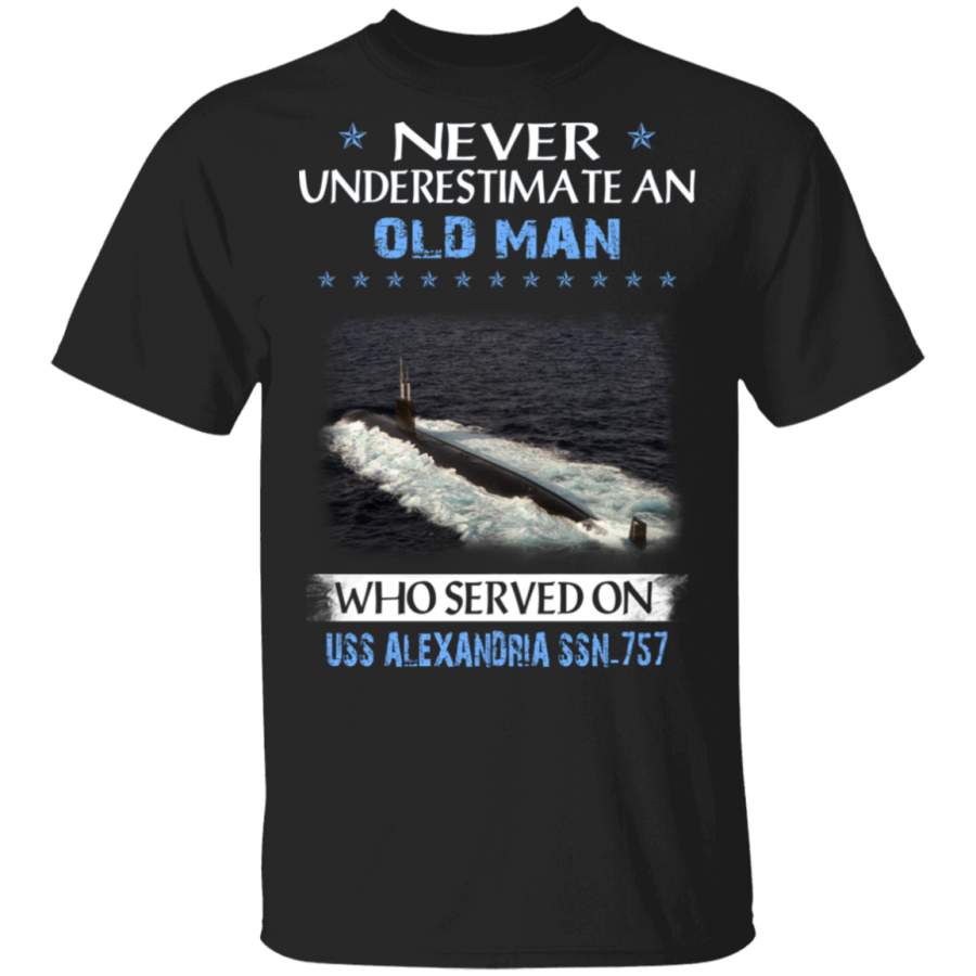 USS Alexandria SSN-757 Veterans Day Christmas Gift T-Shirt