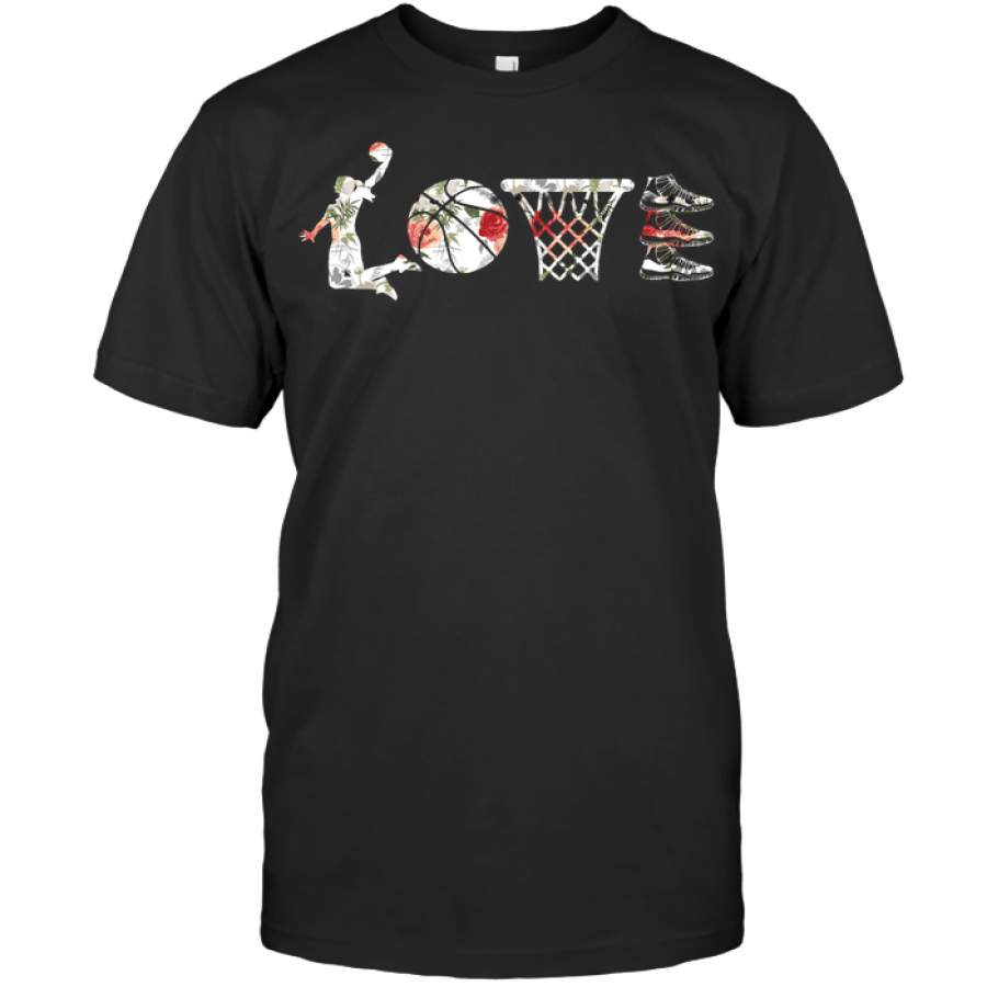 Basketball Custom T Shirt Love