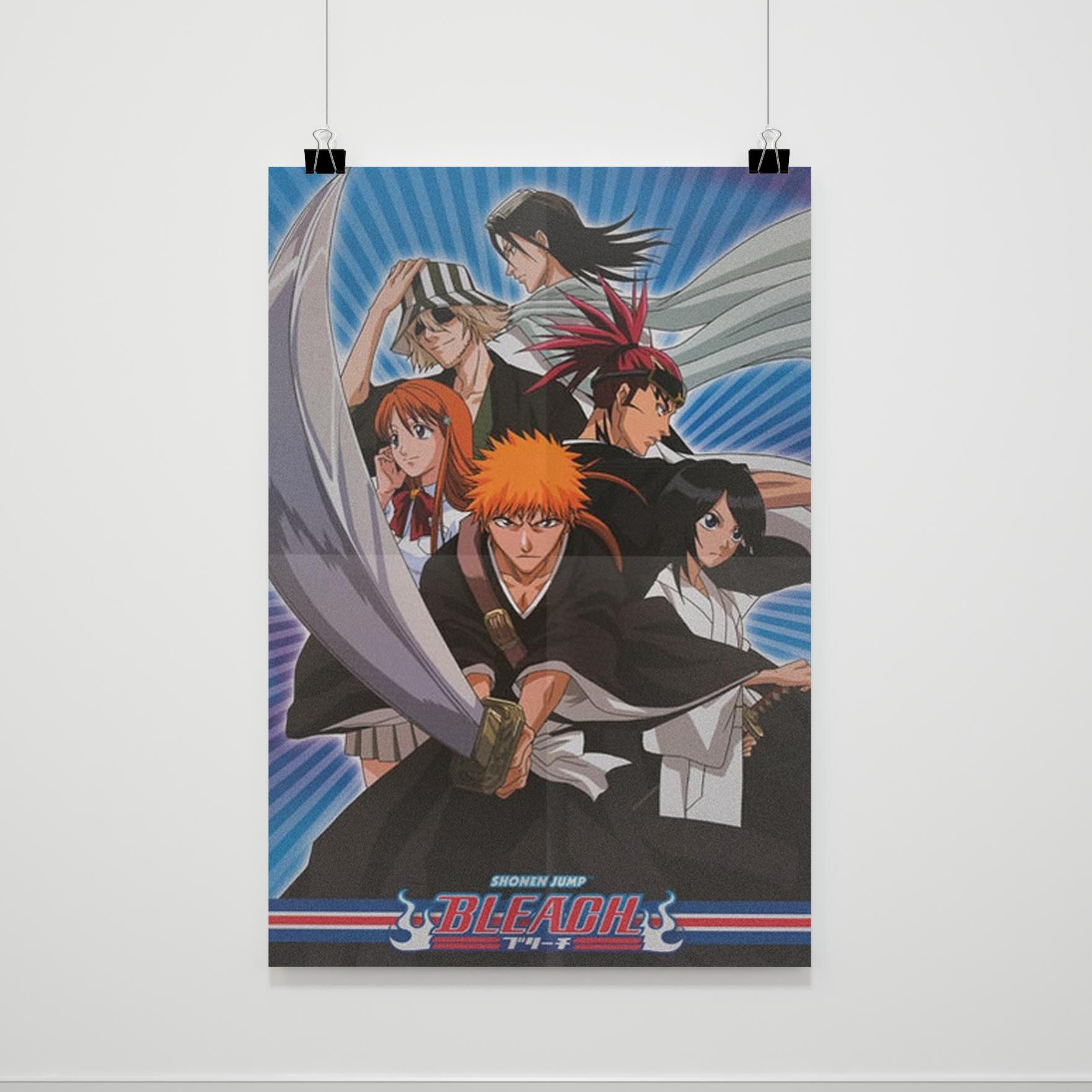 Shonen Jump Bleach Anime Cartoon Poster – Ruthshirts Shop