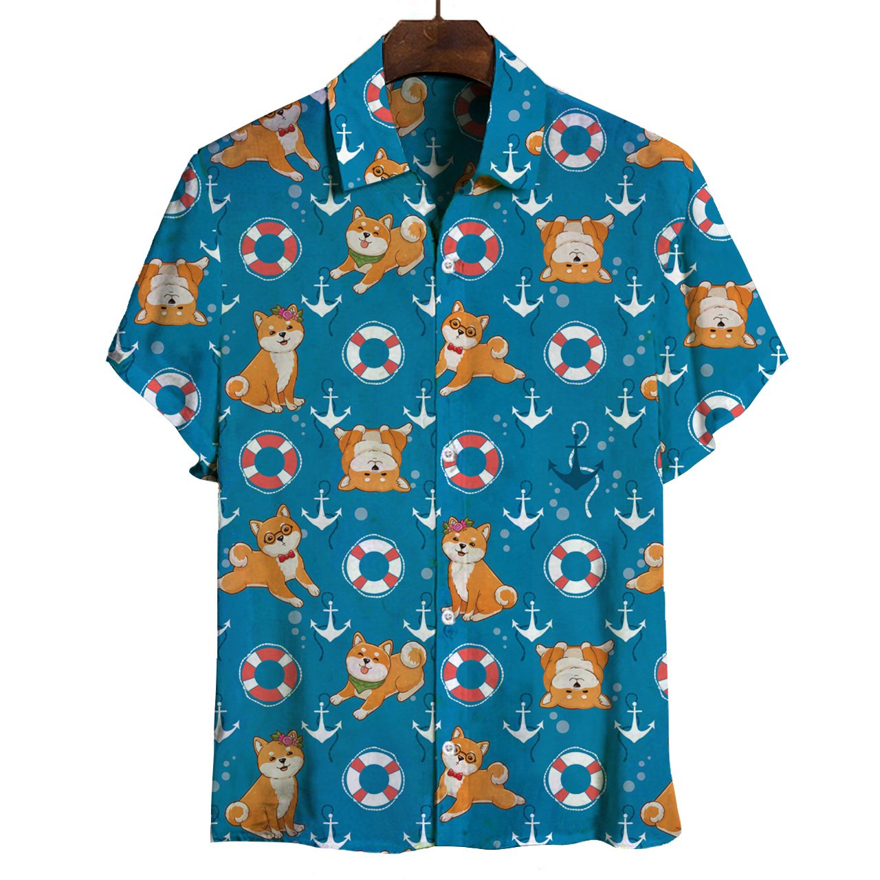 Shiba Inu Hawaii Shirt Ha106182