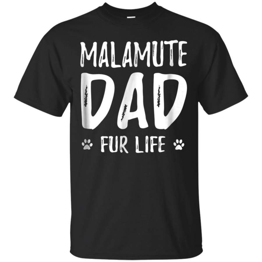 AGR Alaskan Malamute Dog Dad Fur Life Shirt Funny Dog Lover Gift Jaq T-shirt