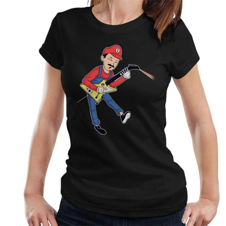 Dark Side Of Mario Women’s T-Shirt