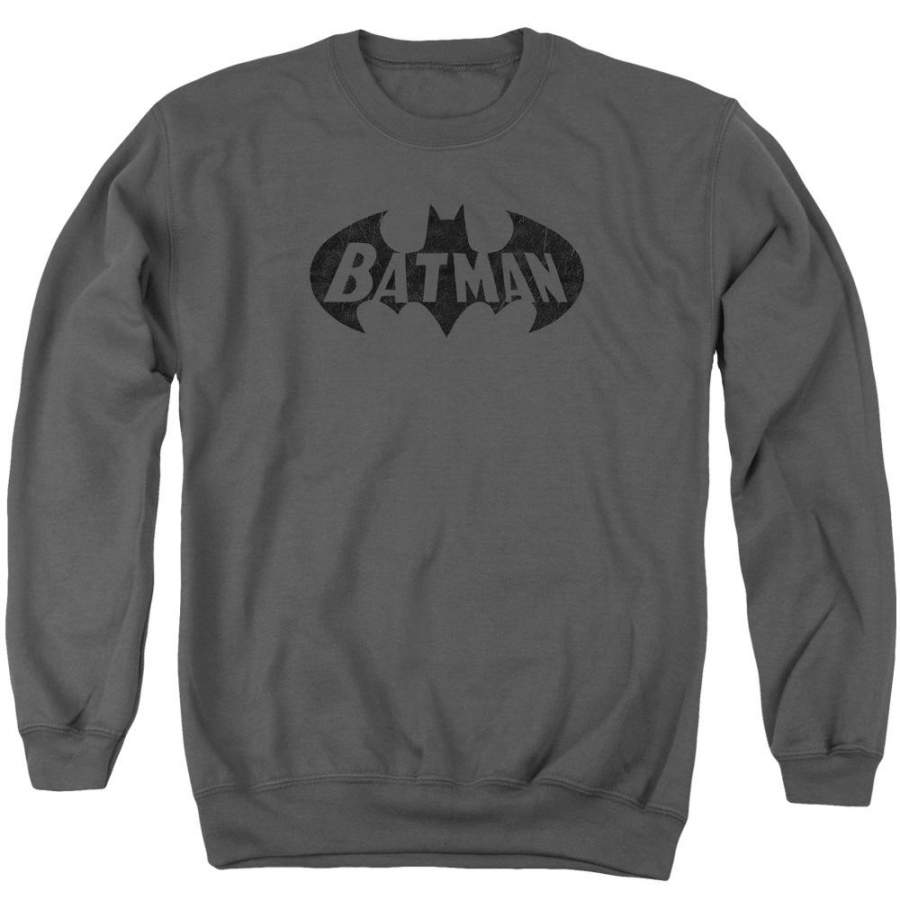 Batman – Crackle Bat Adult Crewneck Sweatshirt