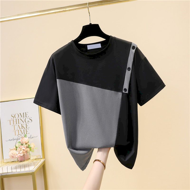 2022 Summer Fashion T Shirt Women Short-sleeved T-shirt Thin Loose Bottoming Shirt Casual Design Sense Tops Trend Womens Clothes alx