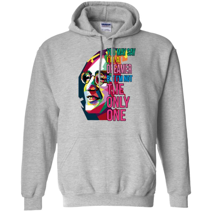 AGR John Lennon Imagine Gildan Pullover Hoodie