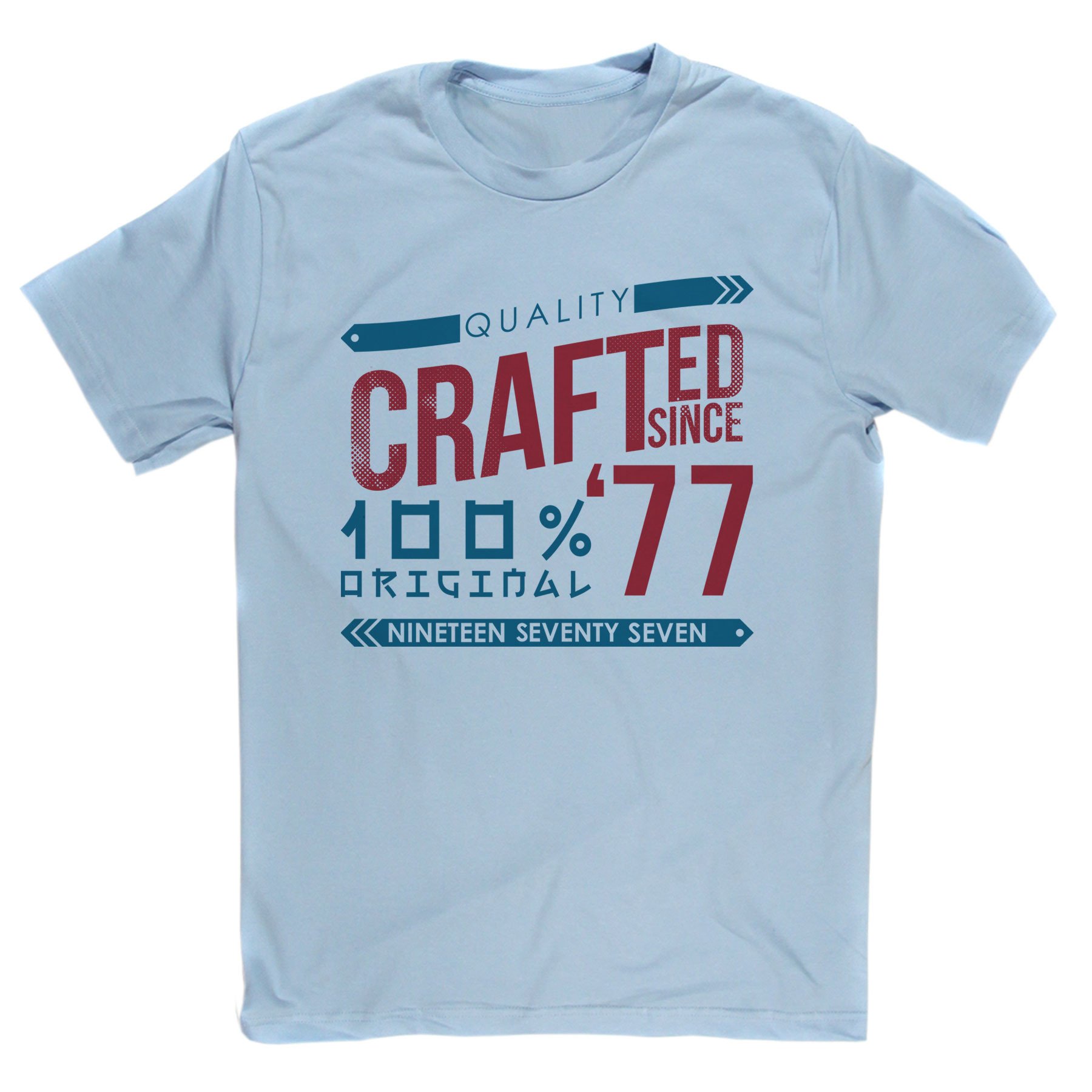 Crafted in 1977 Year T Shirt