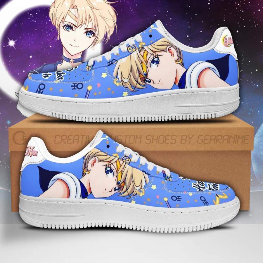 Sailor Uranus Air Sneakers Sailor Moon Anime Shoes Fan Gift PT04