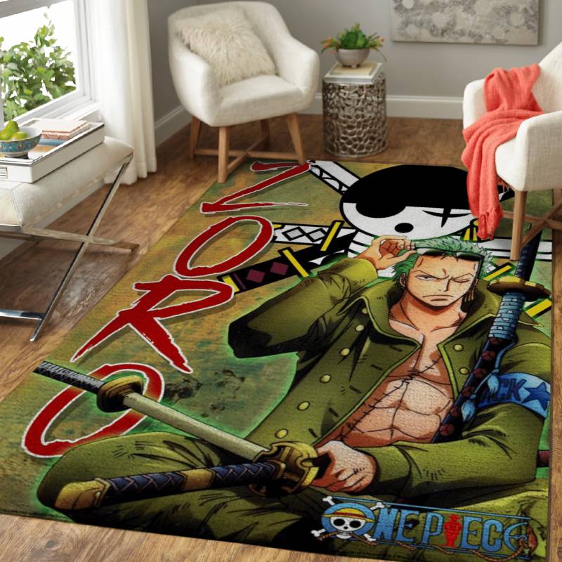 Zoro One Piece Anime Characters Area Rug – Carpet