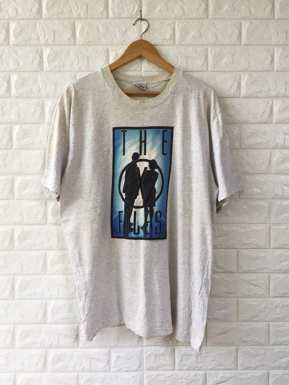 Vintage The X Files Movie Shirt Produce Twentieth Century Fox Corparation Shirt