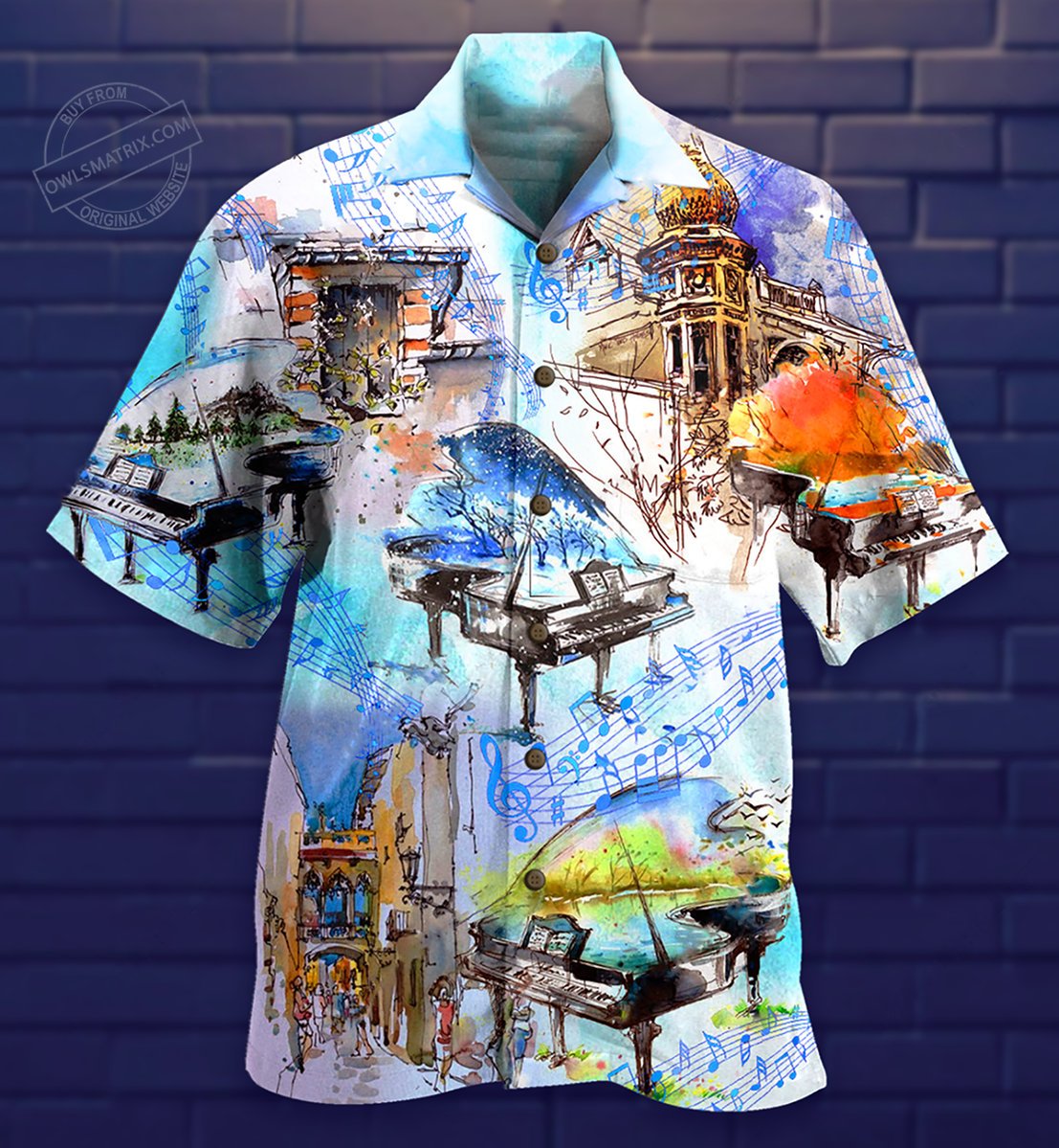 Music Everywhere Limited Edition Hawaii Shirt Ha4153