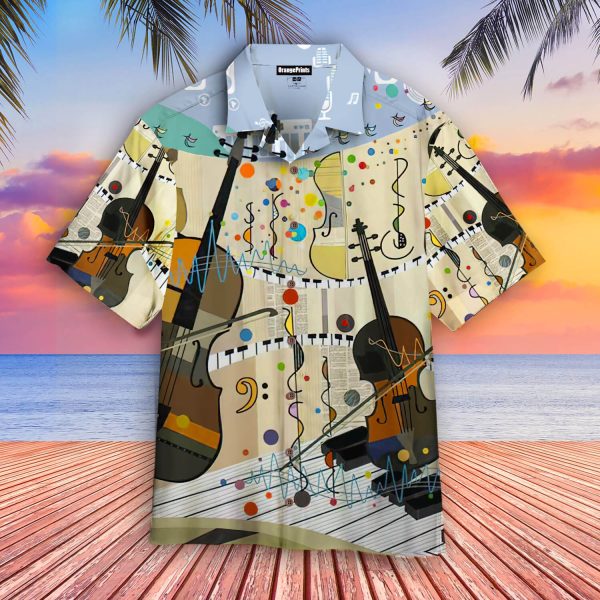 Classical Tradition Cello Hawaii Shirt For Men Women Ha7900