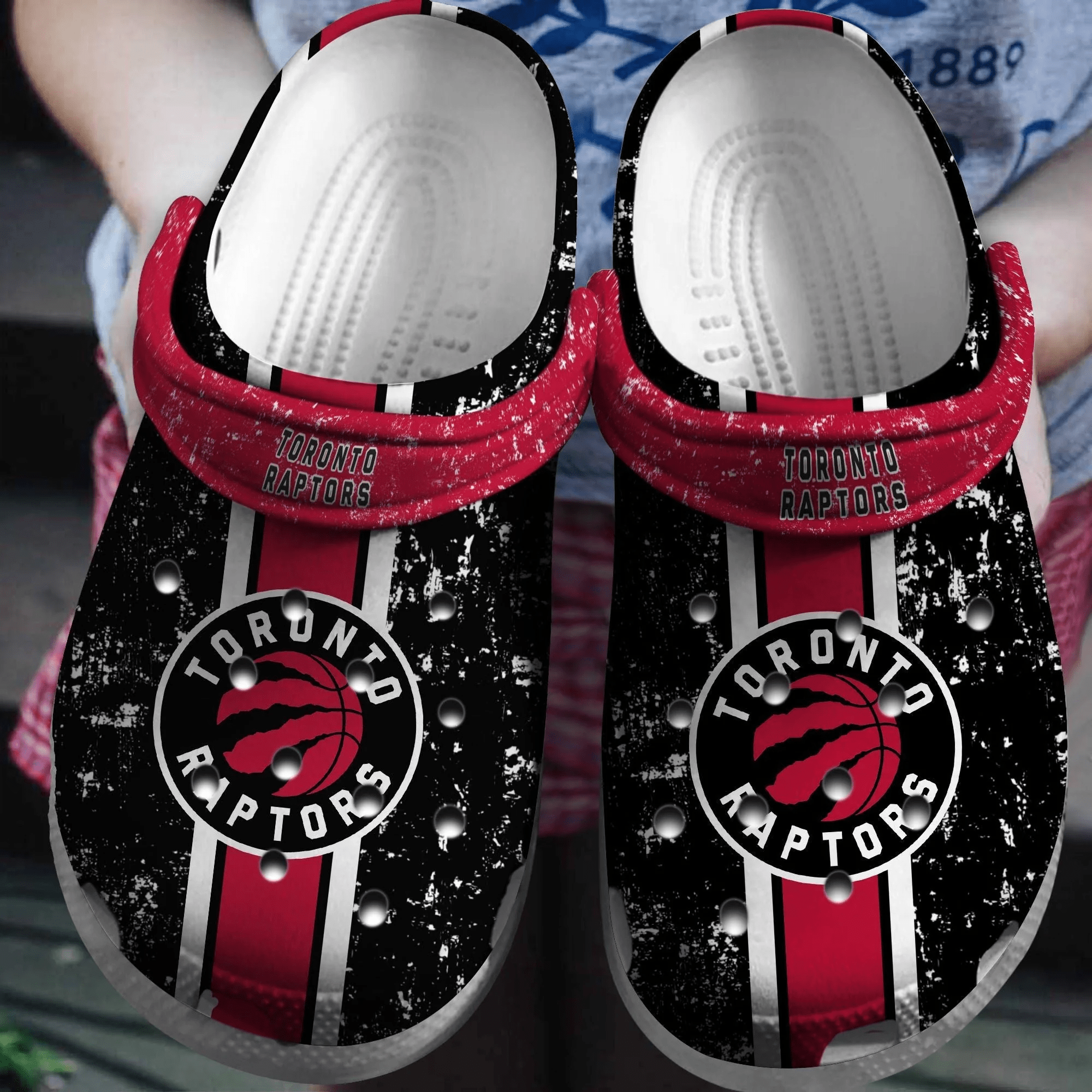 Toronto Raptors Basketball Clogs Crocss Crocband Comfortable Shoes For Men Women