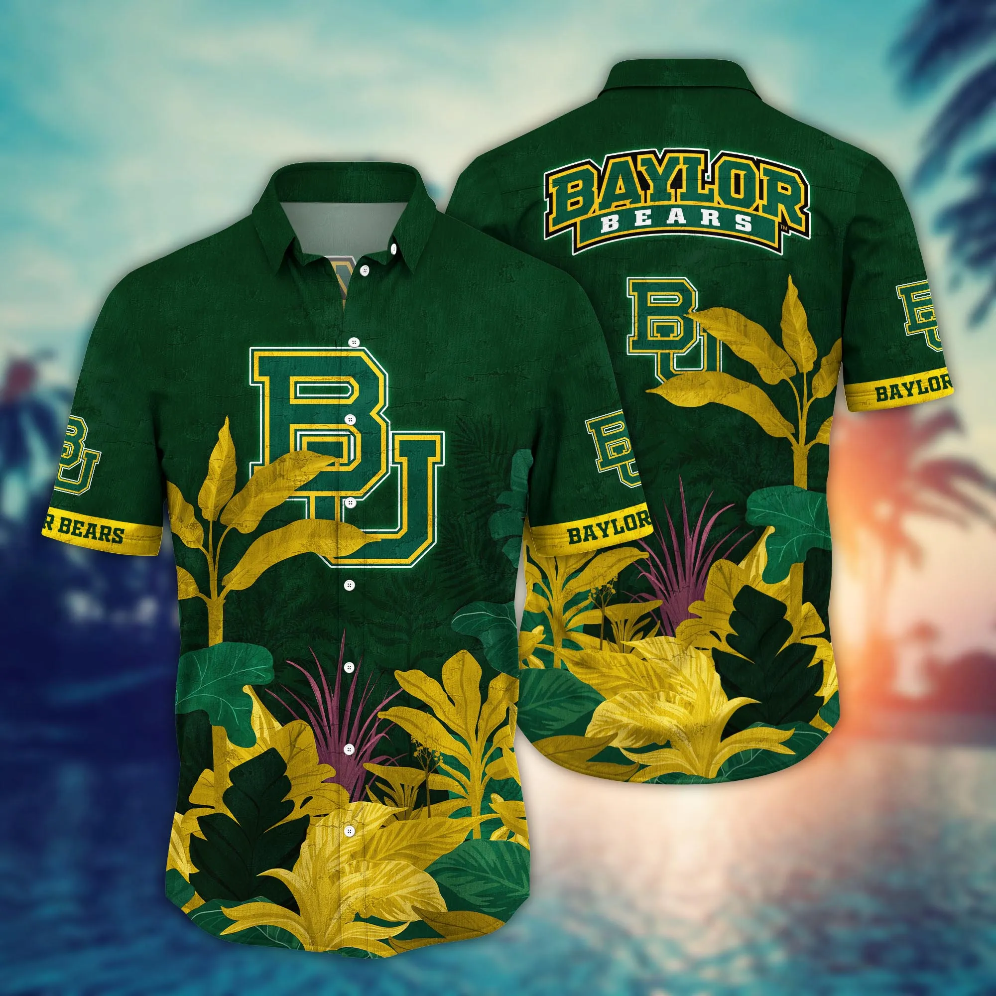 Baylor Bears NCCA Hawaiian Shirt Ice Cream Season Aloha Shirt