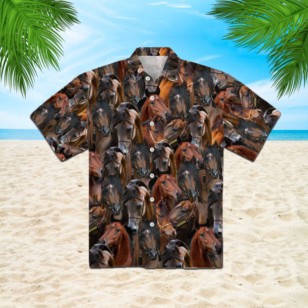 Oragontee Arabian Horse Hawaii Shirt For Men Women Adult Ha44804