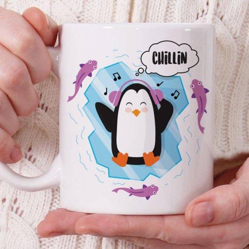 Chillin’ Penguin Coffee Mug